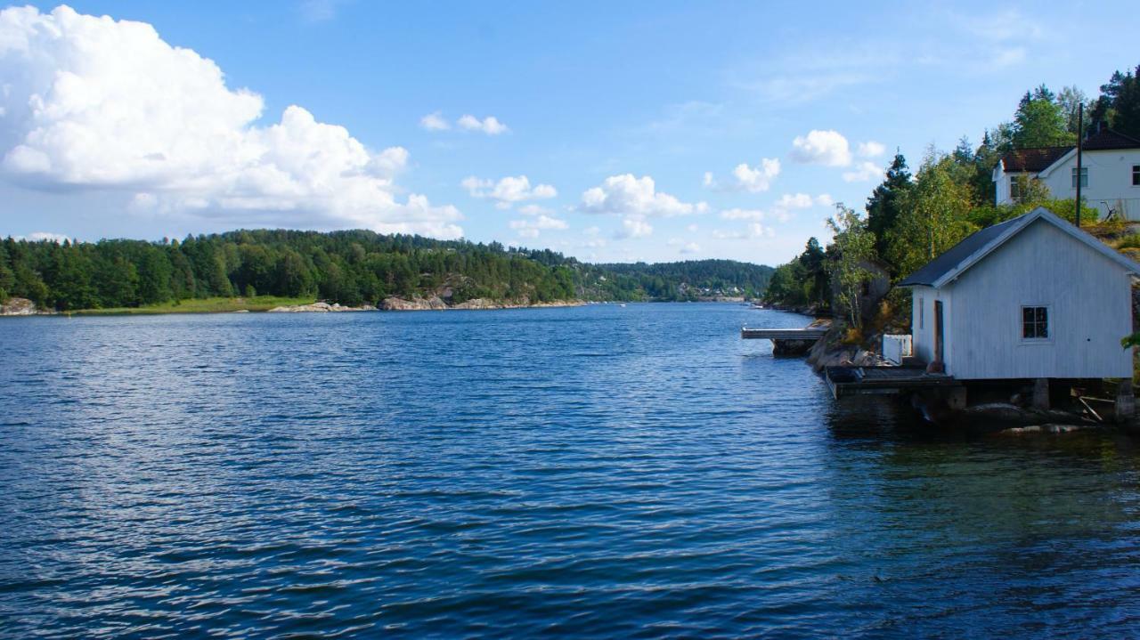 Ferienwohnung Fjoset Pa Knardal Neset Exterior foto